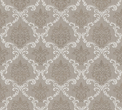 Architects Paper Tessuto Vlies-Textiltapete Grau Beige 10,05 m x 0,53 m