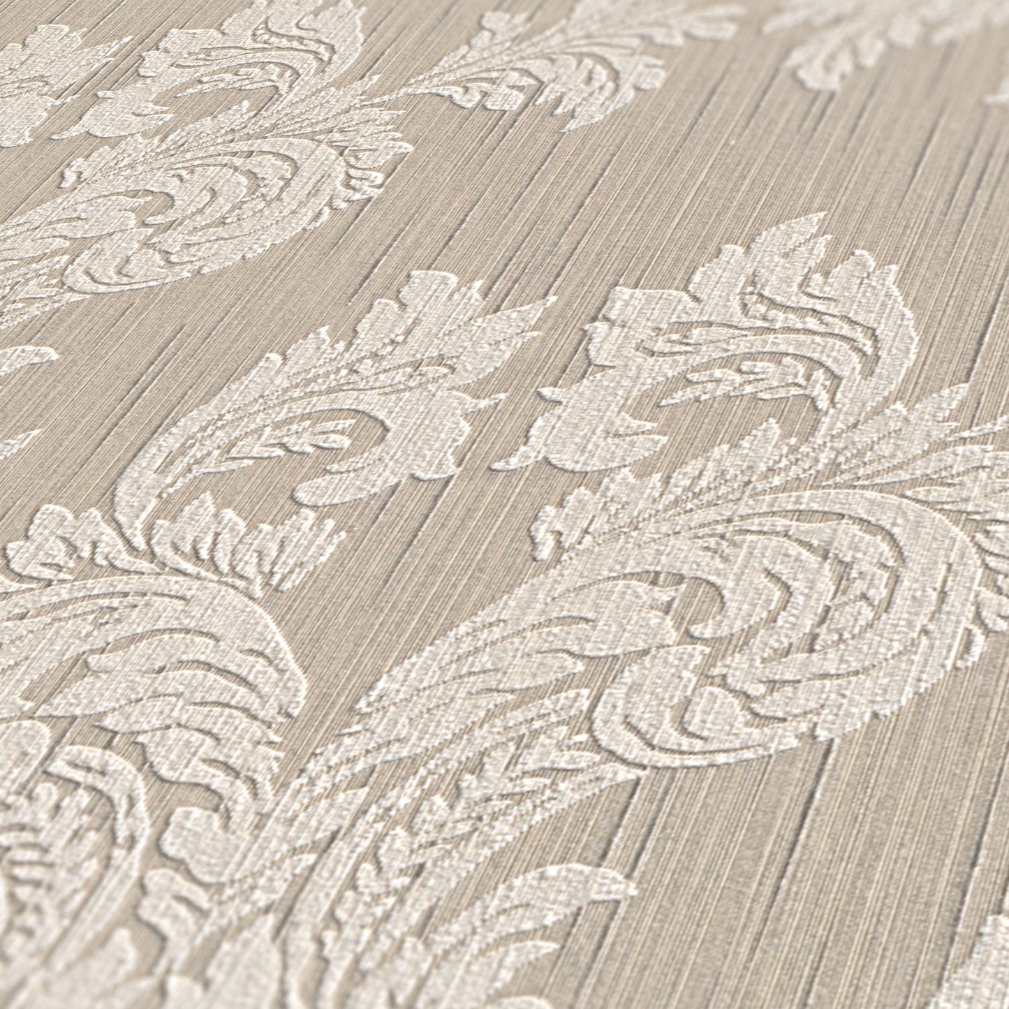 Architects Paper Tessuto Vlies-Textiltapete Beige Creme 10,05 m x 0,53 m