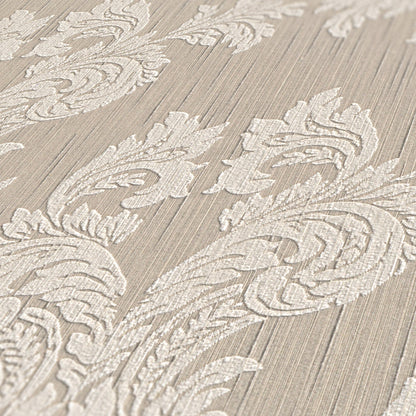 Architects Paper Tessuto Vlies-Textiltapete Beige Creme 10,05 m x 0,53 m