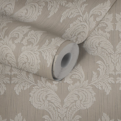 Architects Paper Tessuto Vlies-Textiltapete Beige Creme 10,05 m x 0,53 m