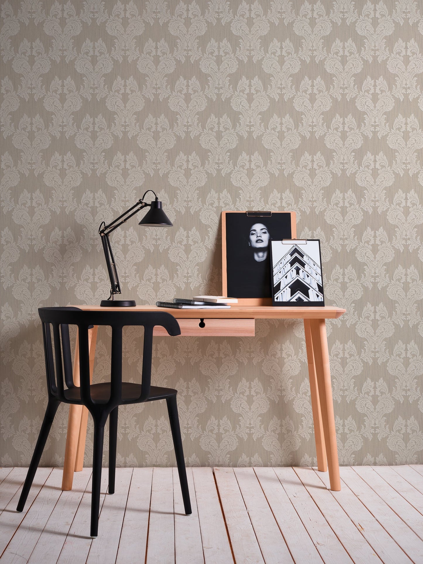 Architects Paper Tessuto Vlies-Textiltapete Beige Creme 10,05 m x 0,53 m