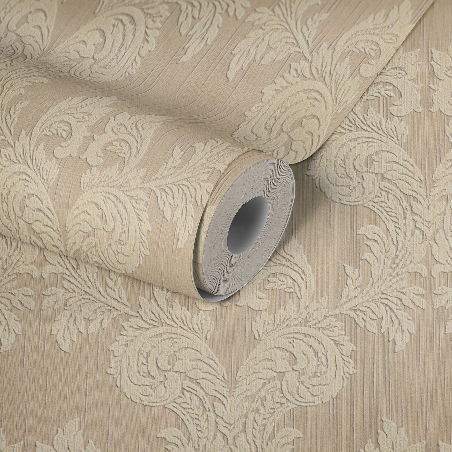 Architects Paper Tessuto Vlies-Textiltapete Beige Gelb 10,05 m x 0,53 m
