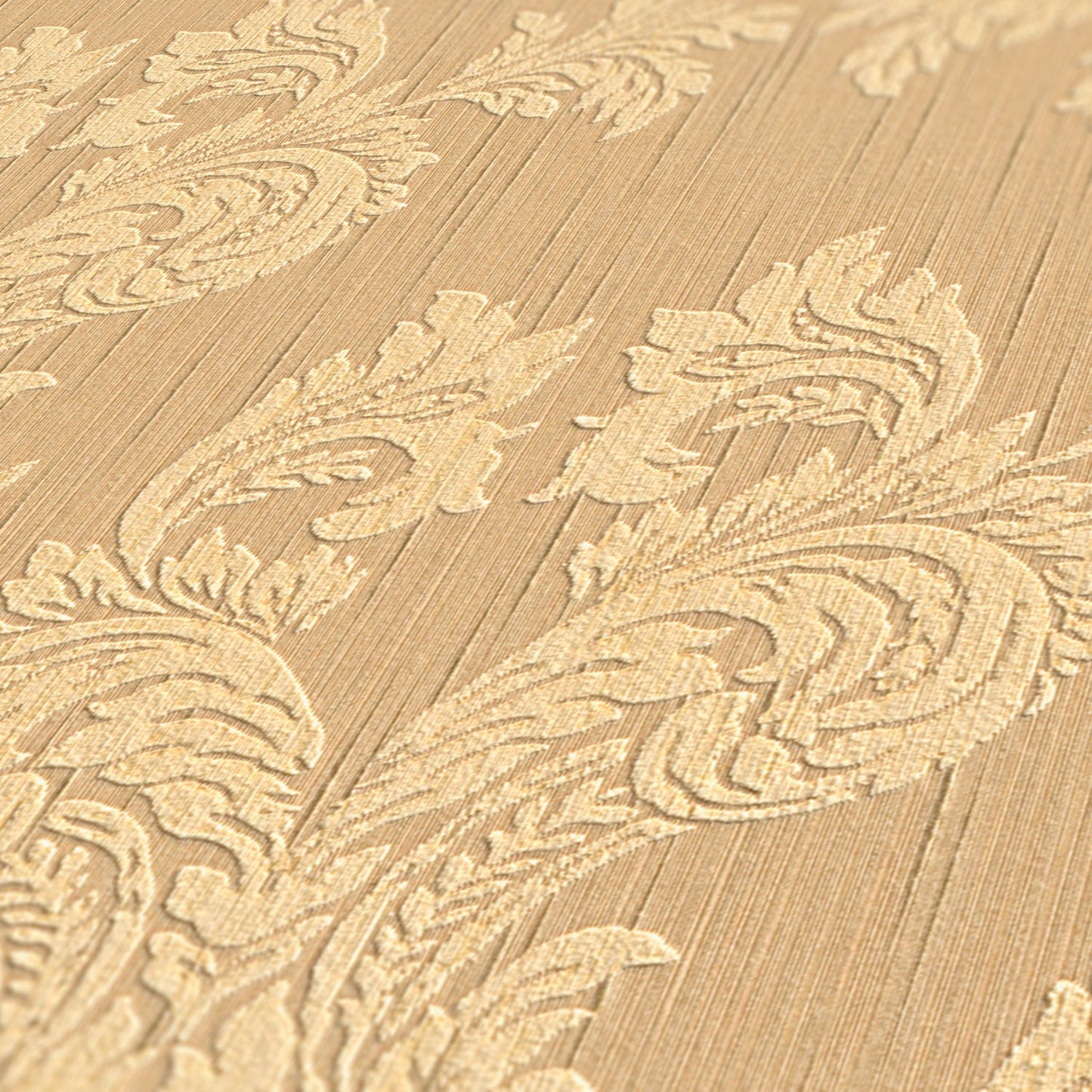 Architects Paper Tessuto Vlies-Textiltapete Orange Beige 10,05 m x 0,53 m