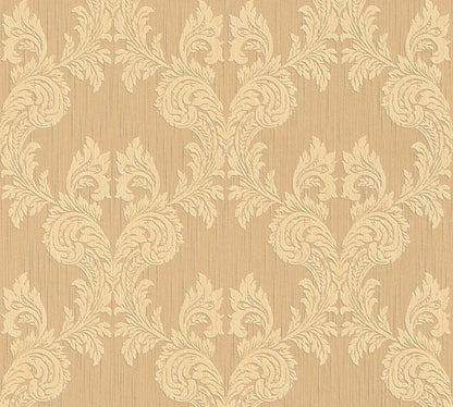 Architects Paper Tessuto Vlies-Textiltapete Orange Beige 10,05 m x 0,53 m