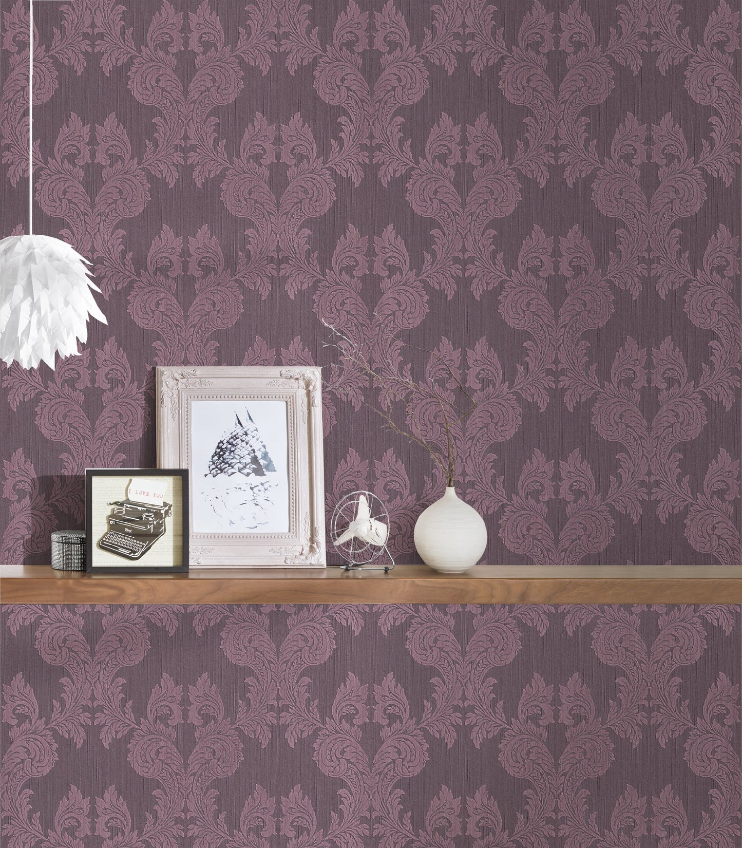Architects Paper Tessuto Vlies-Textiltapete Lila 10,05 m x 0,53 m