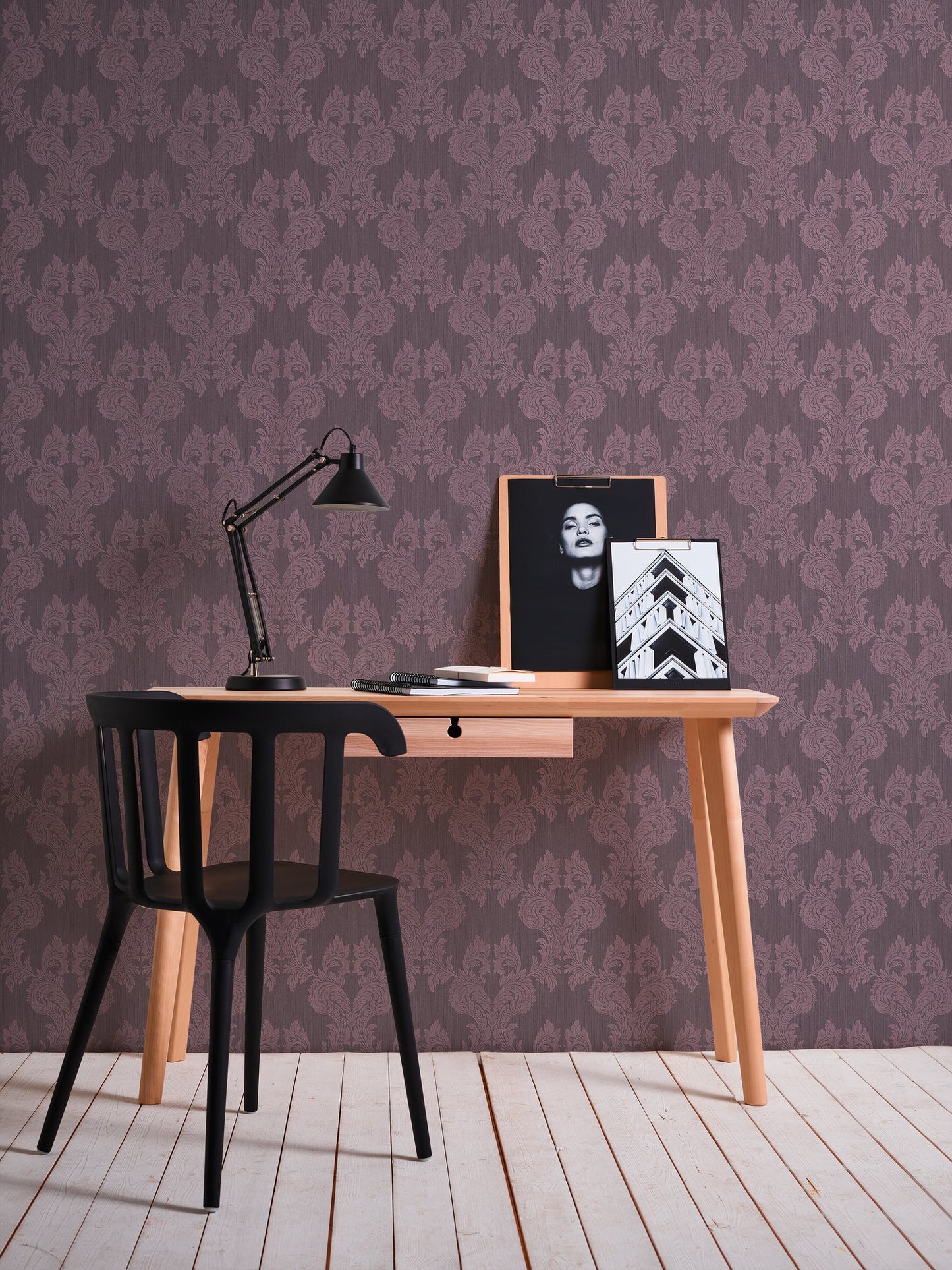 Architects Paper Tessuto Vlies-Textiltapete Lila 10,05 m x 0,53 m