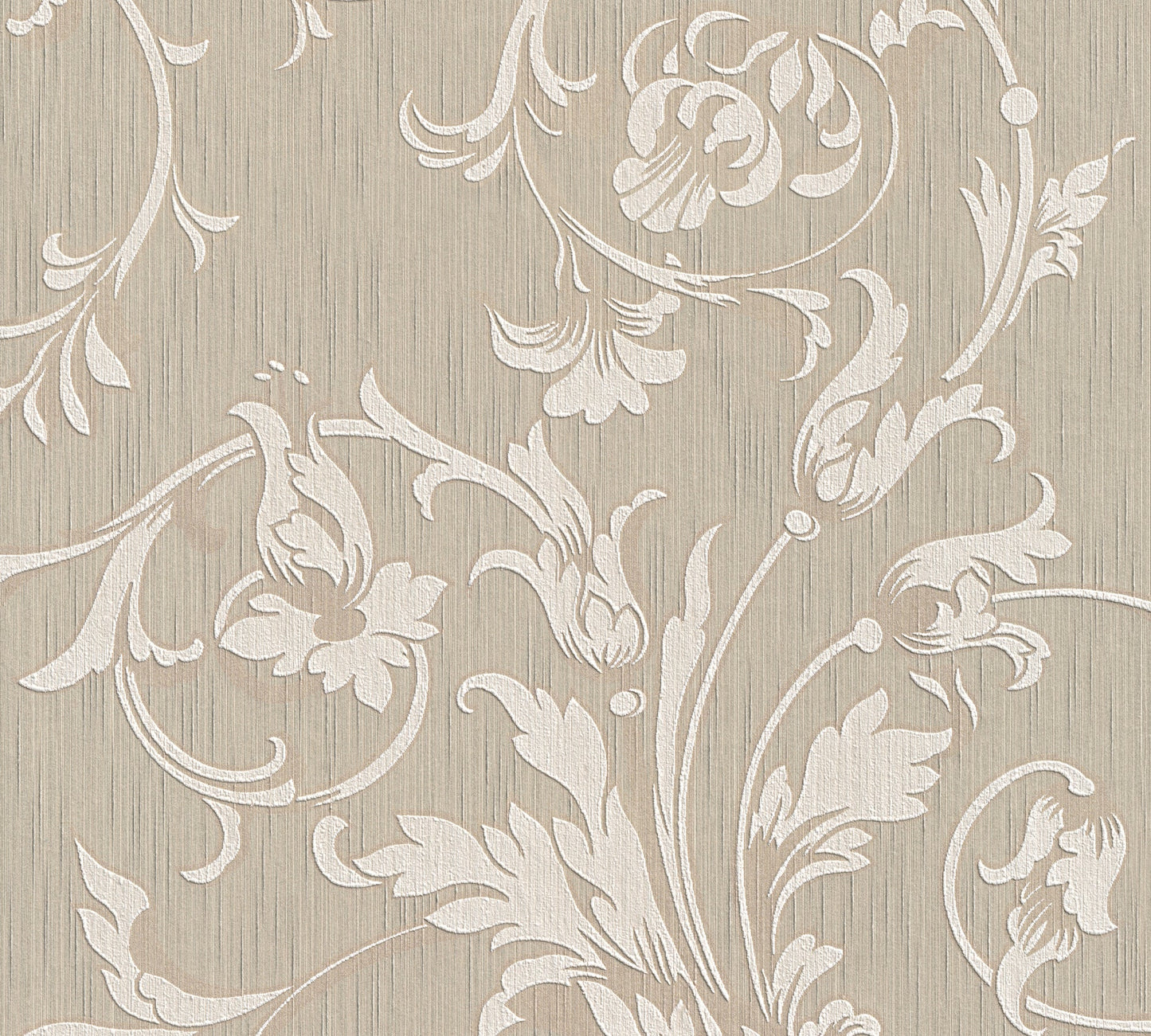 Architects Paper Tessuto Vlies-Textiltapete Beige Creme 10,05 m x 0,53 m