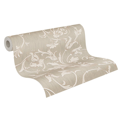 Architects Paper Tessuto Vlies-Textiltapete Beige Creme 10,05 m x 0,53 m