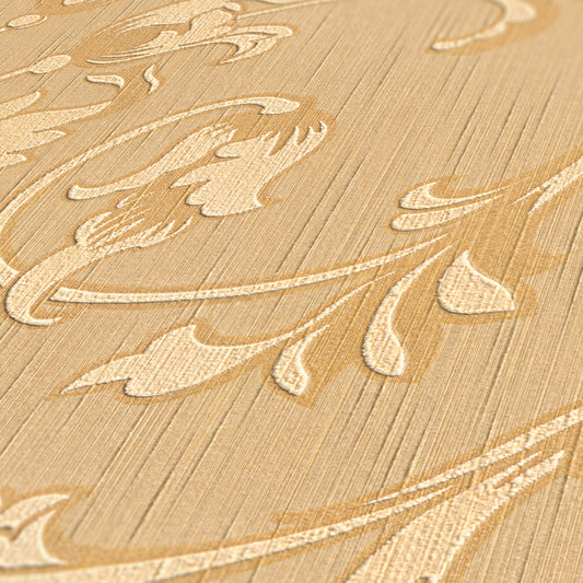 Architects Paper Tessuto Vlies-Textiltapete Orange Beige 10,05 m x 0,53 m