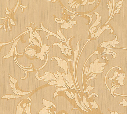 Architects Paper Tessuto Vlies-Textiltapete Orange Beige 10,05 m x 0,53 m