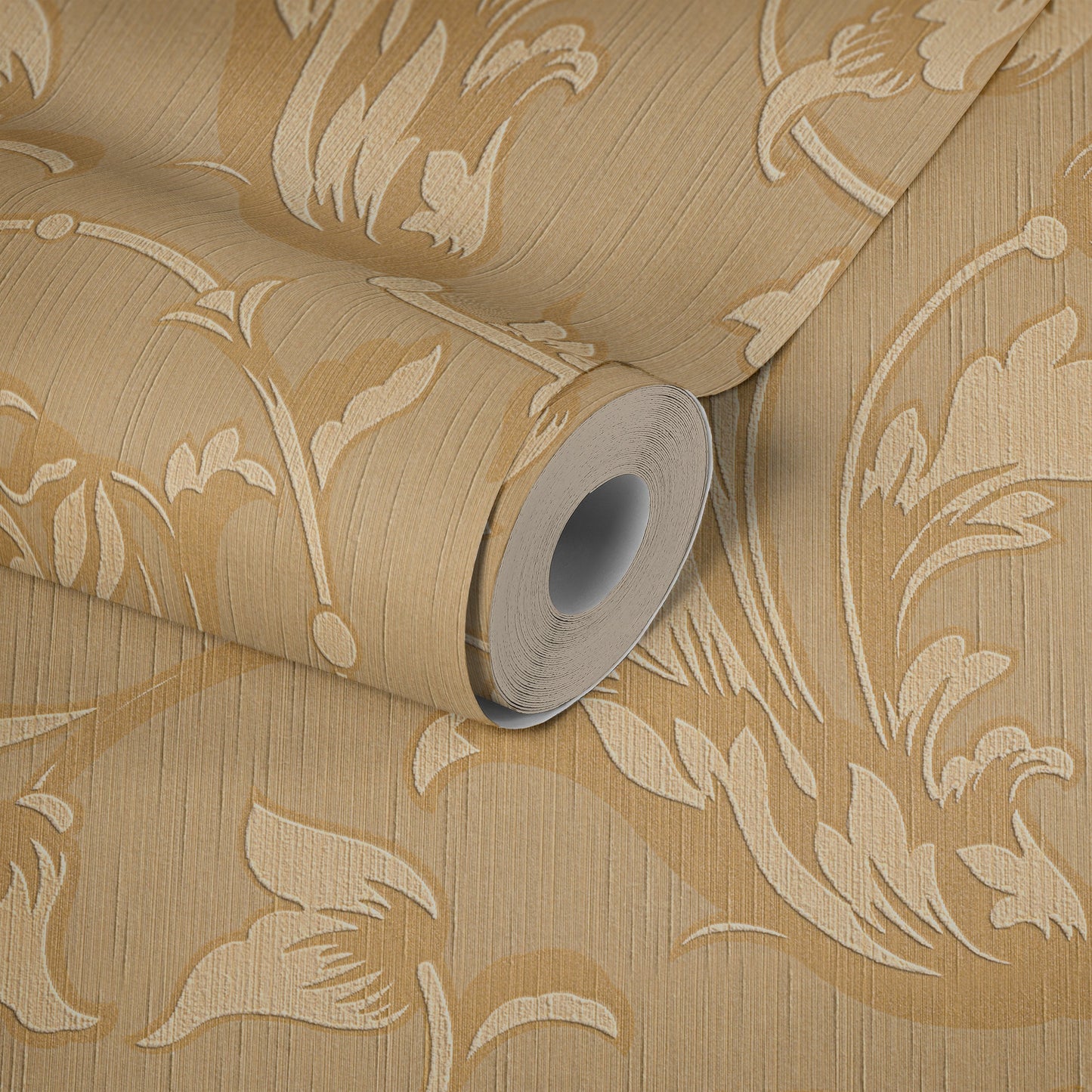 Architects Paper Tessuto Vlies-Textiltapete Orange Beige 10,05 m x 0,53 m