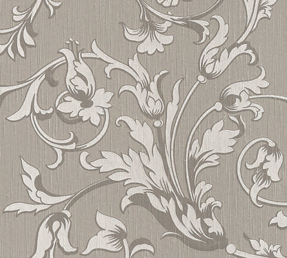 Architects Paper Tessuto Vlies-Textiltapete Grau Beige 10,05 m x 0,53 m