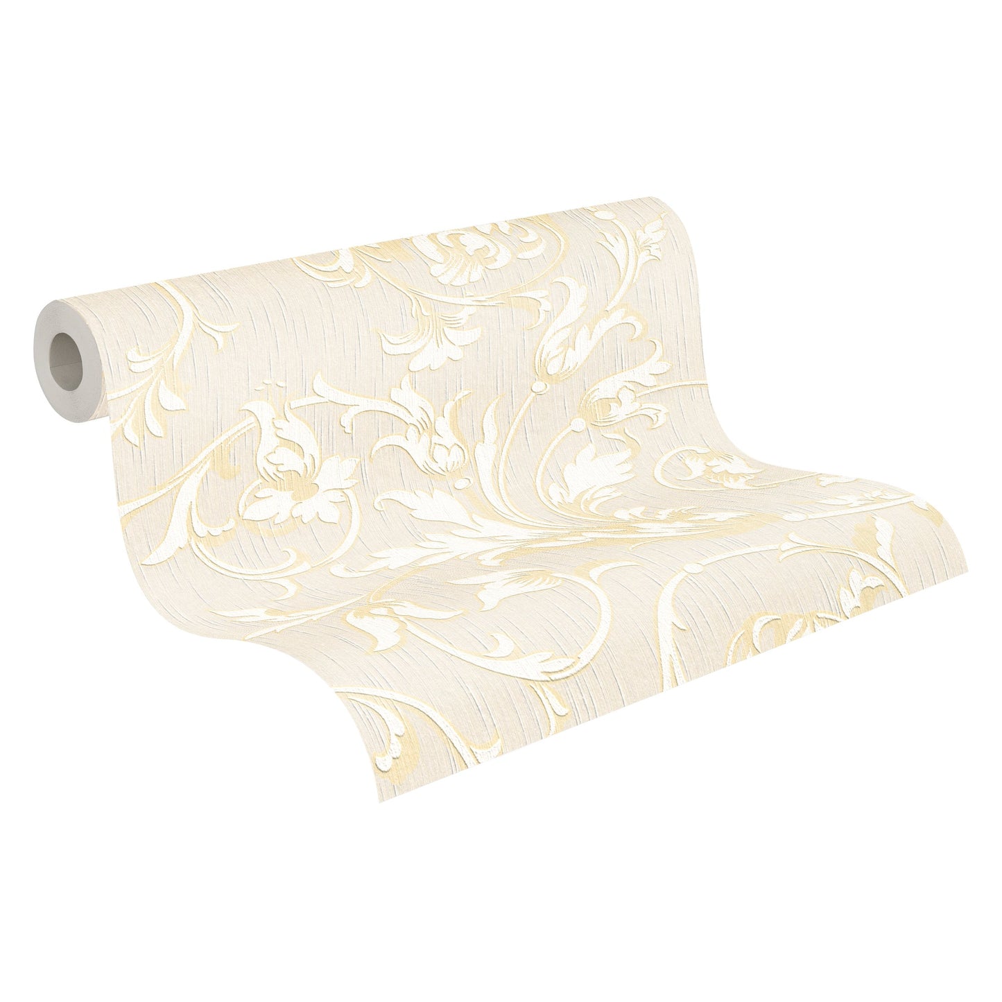 Architects Paper Tessuto Vlies-Textiltapete Creme Gold Beige 10,05 m x 0,53 m