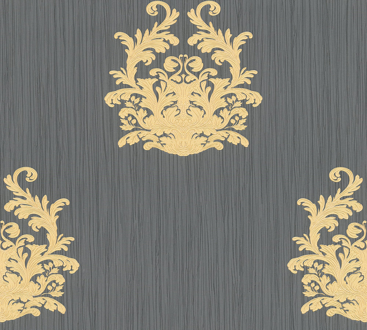 Architects Paper Nobile Vinyl-Vliestapete Braun Gold Blau 10,05 m x 0,70 m