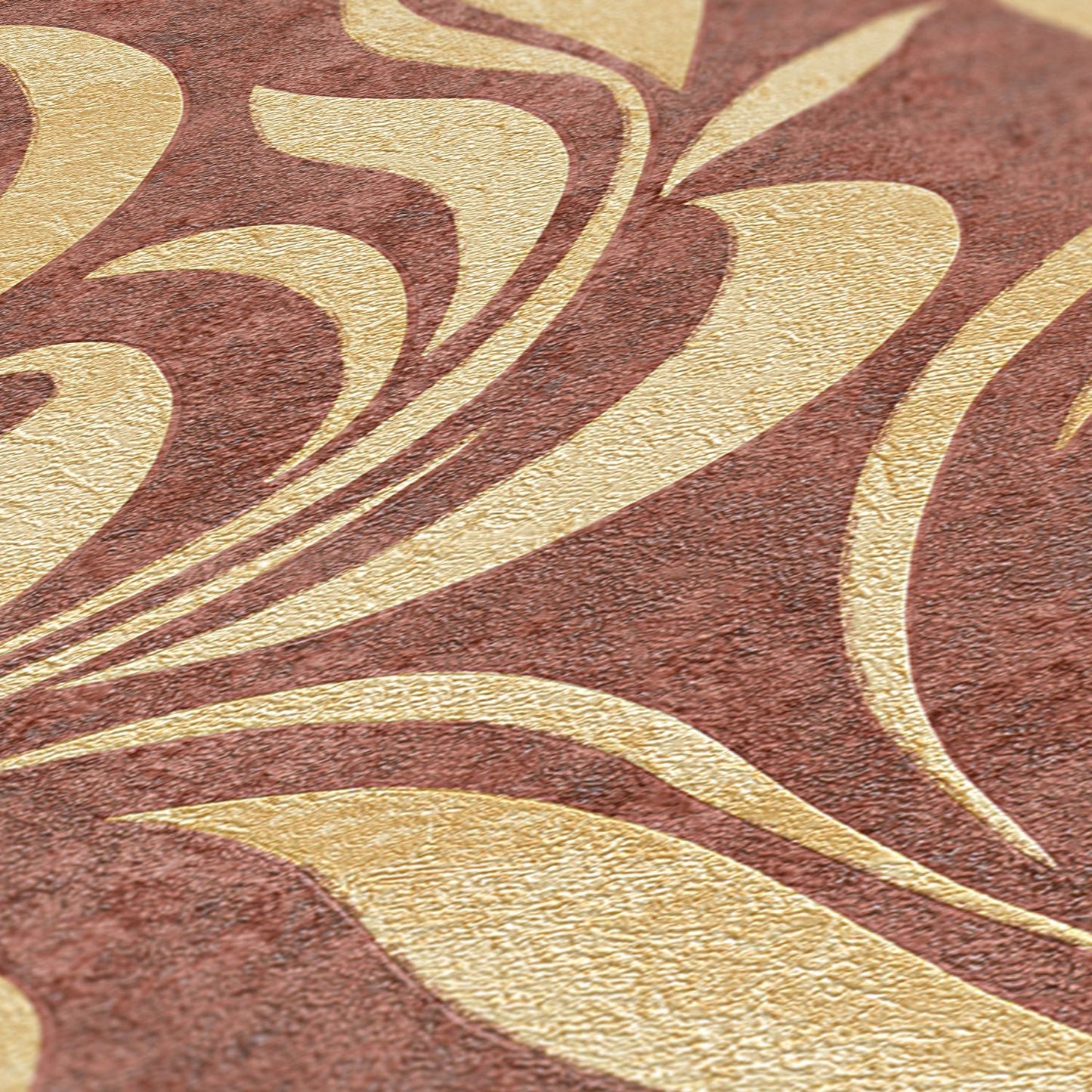 Architects Paper Nobile Vinyl-Vliestapete Rot Gold Beige 10,05 m x 0,70 m