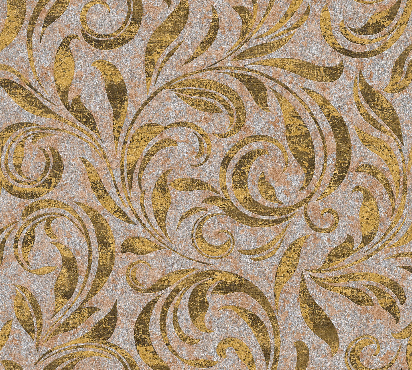 Architects Paper Nobile Vinyl-Vliestapete Gold Braun Schwarz 10,05 m x 0,70 m