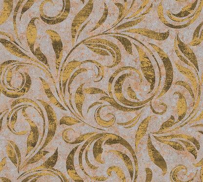 Architects Paper Nobile Vinyl-Vliestapete Gold Braun Schwarz 10,05 m x 0,70 m