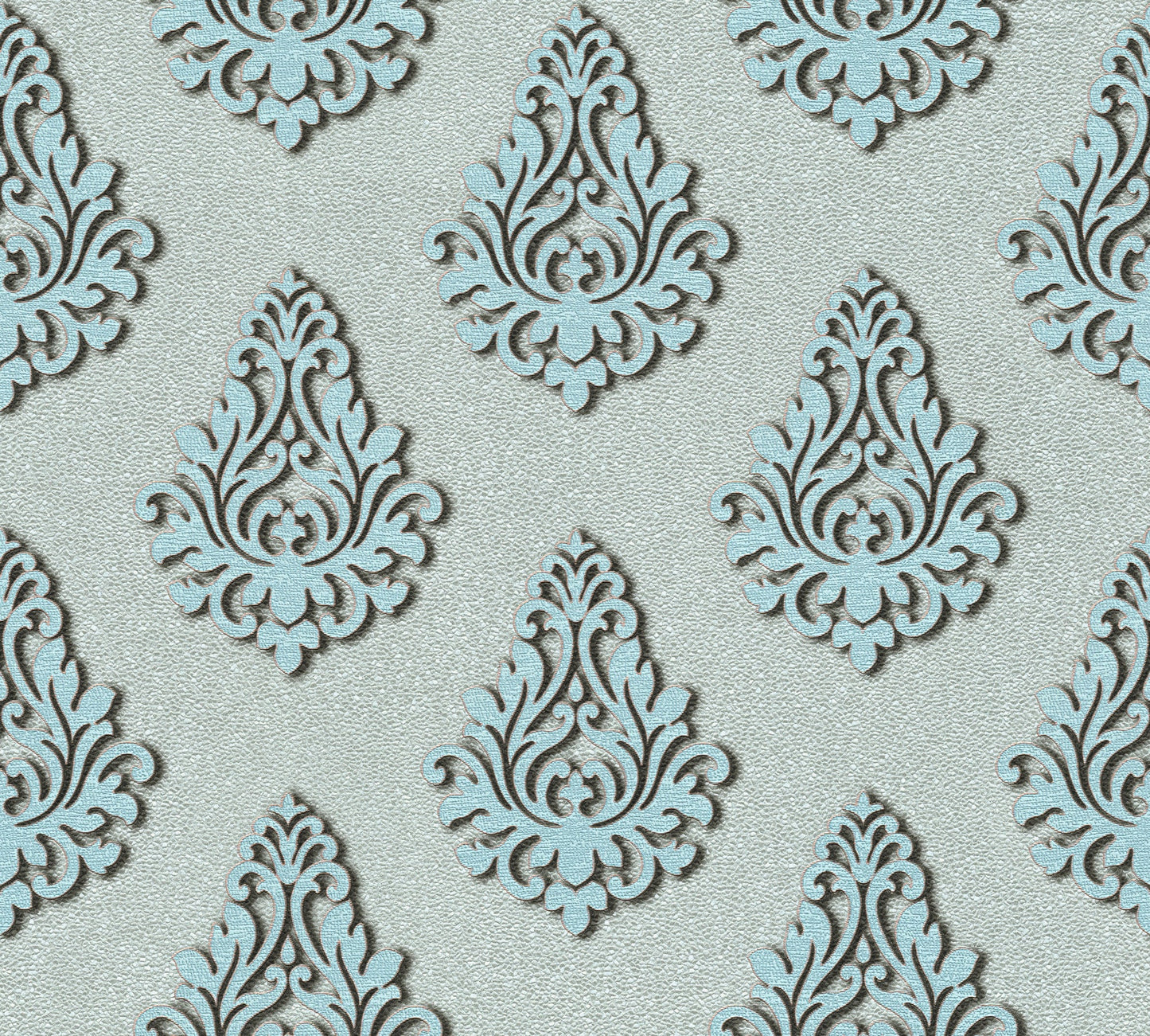 Architects Paper Nobile Vinyl-Vliestapete Blau Silber 10,05 m x 0,70 m
