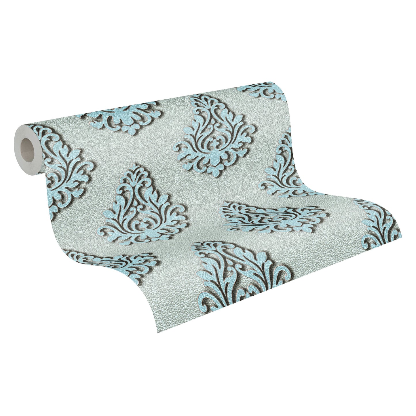Architects Paper Nobile Vinyl-Vliestapete Blau Silber 10,05 m x 0,70 m