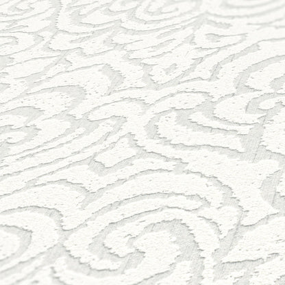 Architects Paper Tessuto 2 Vlies-Textiltapete Weiß 10,05 m x 0,53 m