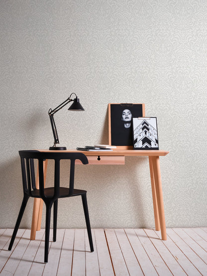 Architects Paper Tessuto 2 Vlies-Textiltapete Weiß 10,05 m x 0,53 m