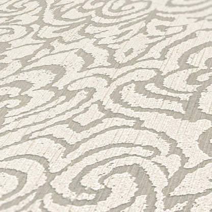 Architects Paper Tessuto 2 Vlies-Textiltapete Beige Creme 10,05 m x 0,53 m