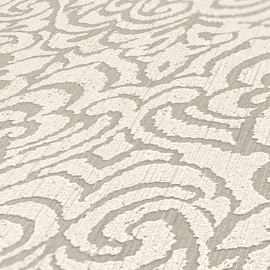 Architects Paper Tessuto 2 Vlies-Textiltapete Beige Creme 10,05 m x 0,53 m