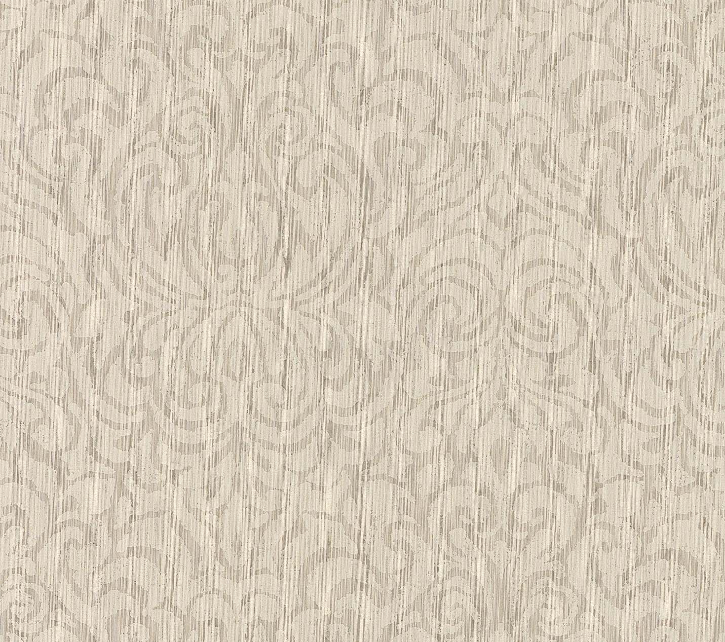 Architects Paper Tessuto 2 Vlies-Textiltapete Beige Creme 10,05 m x 0,53 m
