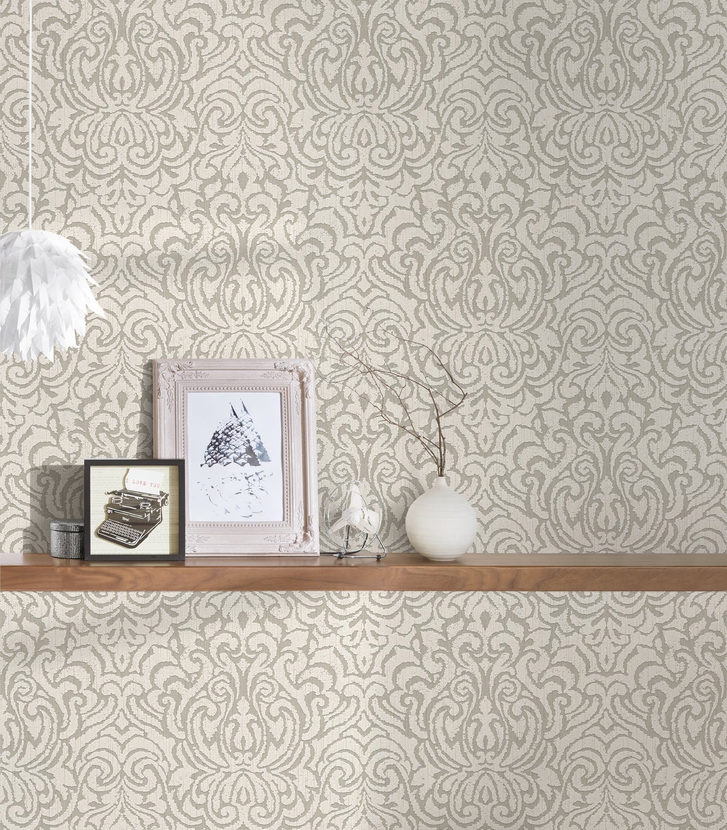 Architects Paper Tessuto 2 Vlies-Textiltapete Beige Creme 10,05 m x 0,53 m