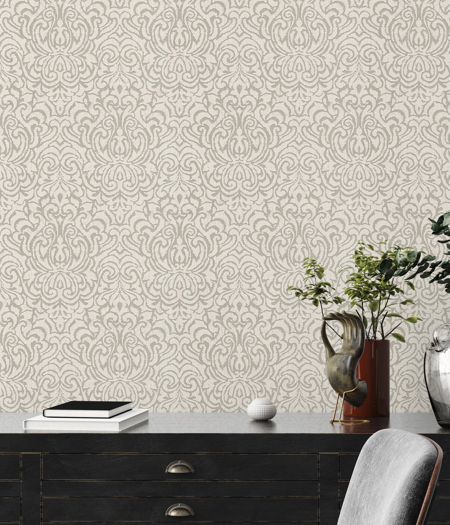 Architects Paper Tessuto 2 Vlies-Textiltapete Beige Creme 10,05 m x 0,53 m