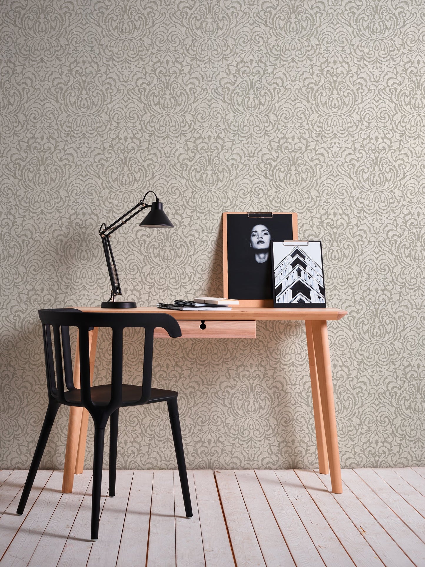 Architects Paper Tessuto 2 Vlies-Textiltapete Beige Creme 10,05 m x 0,53 m