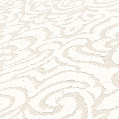 Architects Paper Tessuto 2 Vlies-Textiltapete Creme Weiß 10,05 m x 0,53 m