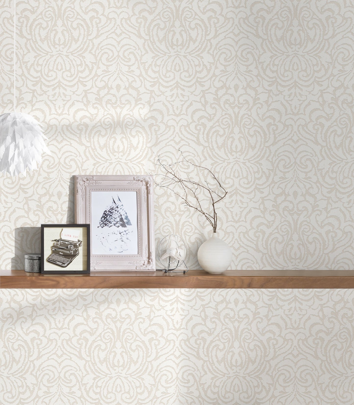 Architects Paper Tessuto 2 Vlies-Textiltapete Creme Weiß 10,05 m x 0,53 m