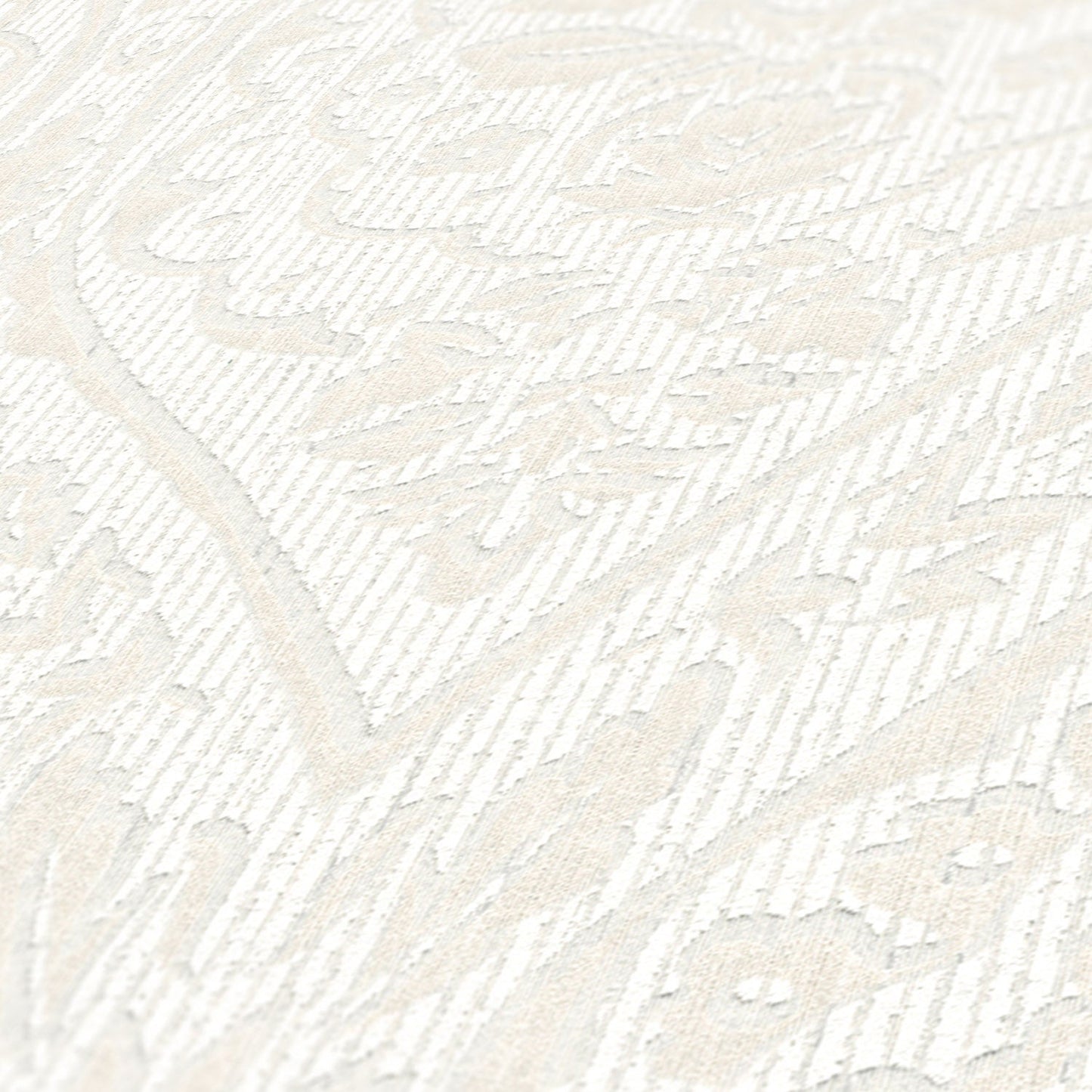 Architects Paper Tessuto 2 Vlies-Textiltapete Creme Weiß 10,05 m x 0,53 m