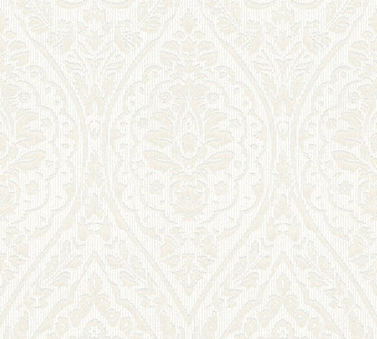 Architects Paper Tessuto 2 Vlies-Textiltapete Creme Weiß 10,05 m x 0,53 m