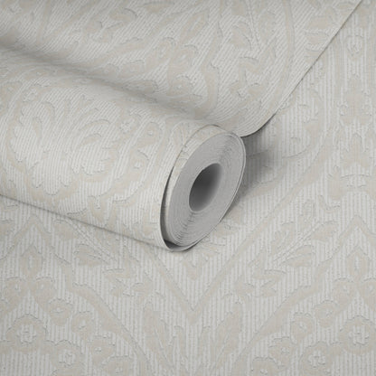 Architects Paper Tessuto 2 Vlies-Textiltapete Creme Weiß 10,05 m x 0,53 m