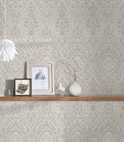 Architects Paper Tessuto 2 Vlies-Textiltapete Creme Beige 10,05 m x 0,53 m