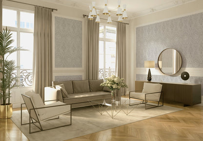Architects Paper Tessuto 2 Vlies-Textiltapete Creme Beige 10,05 m x 0,53 m