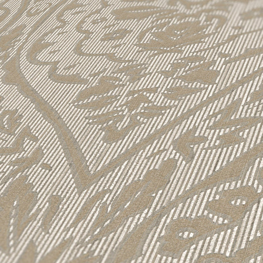 Architects Paper Tessuto 2 Vlies-Textiltapete Braun Beige 10,05 m x 0,53 m