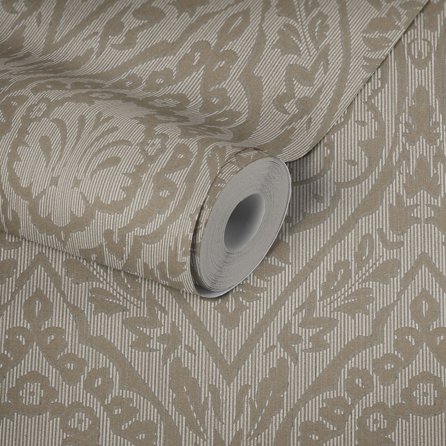 Architects Paper Tessuto 2 Vlies-Textiltapete Braun Beige 10,05 m x 0,53 m