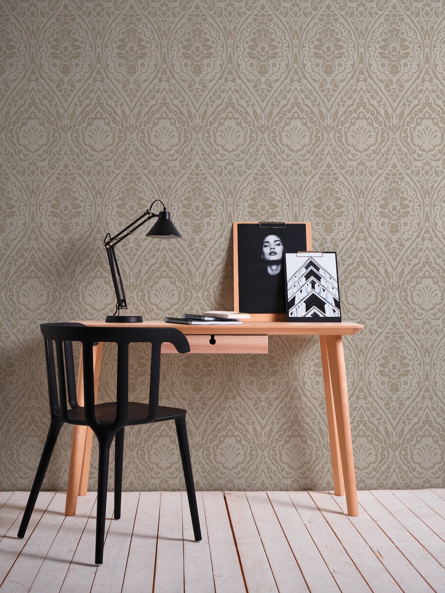 Architects Paper Tessuto 2 Vlies-Textiltapete Braun Beige 10,05 m x 0,53 m