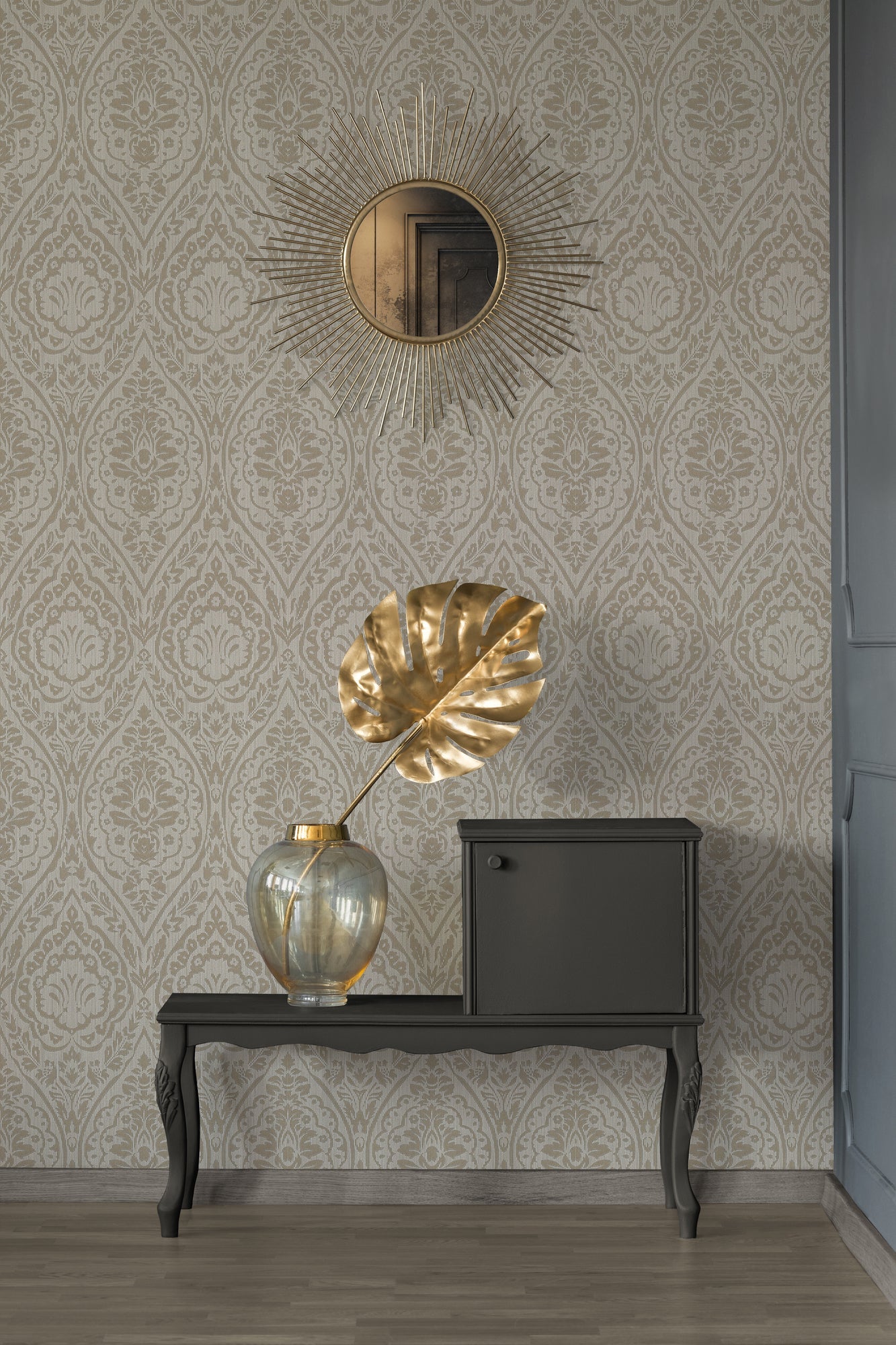 Architects Paper Tessuto 2 Vlies-Textiltapete Braun Beige 10,05 m x 0,53 m