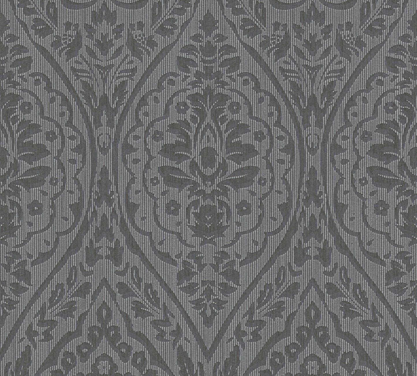 Architects Paper Tessuto 2 Vlies-Textiltapete Braun Schwarz 10,05 m x 0,53 m