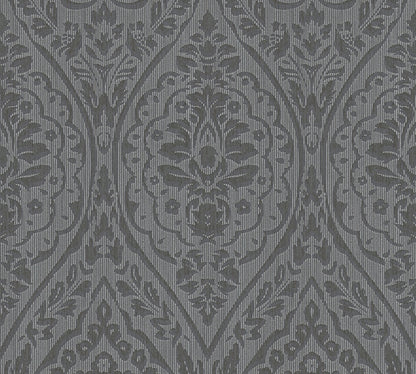 Architects Paper Tessuto 2 Vlies-Textiltapete Braun Schwarz 10,05 m x 0,53 m