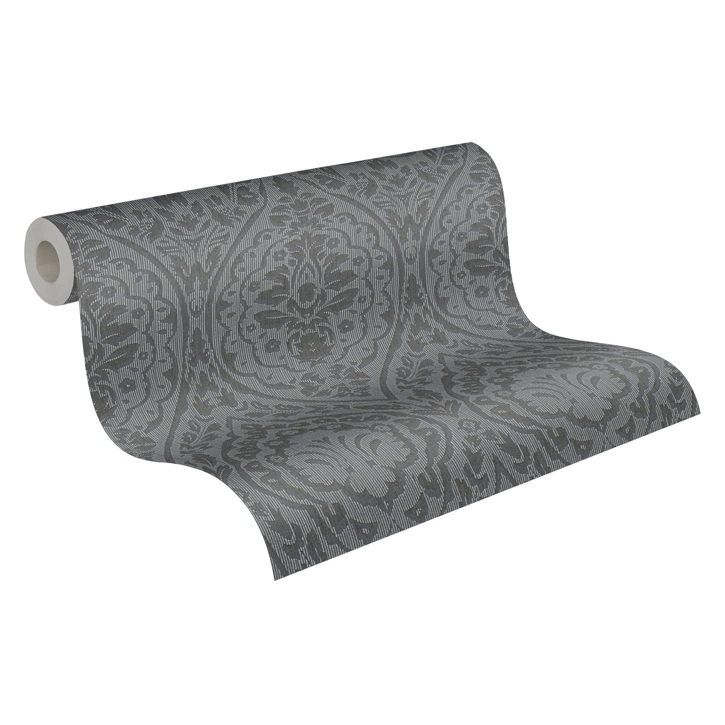 Architects Paper Tessuto 2 Vlies-Textiltapete Braun Schwarz 10,05 m x 0,53 m