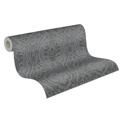 Architects Paper Tessuto 2 Vlies-Textiltapete Braun Schwarz 10,05 m x 0,53 m