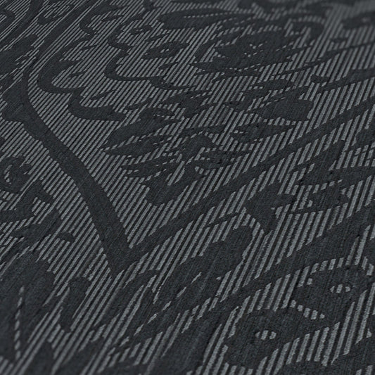 Architects Paper Tessuto 2 Vlies-Textiltapete Schwarz Grau 10,05 m x 0,53 m