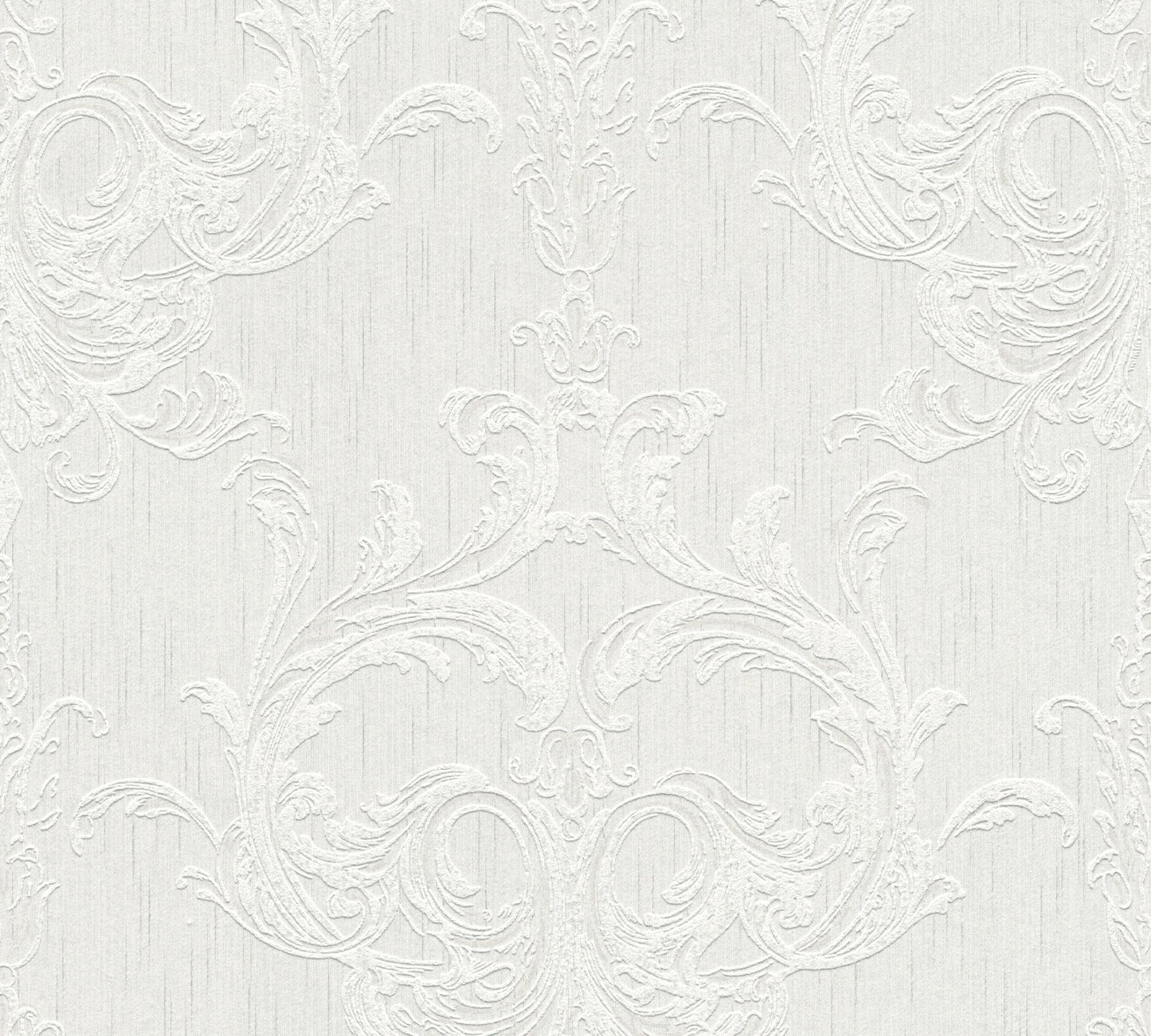 Architects Paper Tessuto 2 Vlies-Textiltapete Weiß Grau 10,05 m x 0,53 m