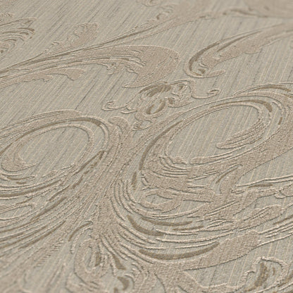 Architects Paper Tessuto 2 Vlies-Textiltapete Braun Beige 10,05 m x 0,53 m