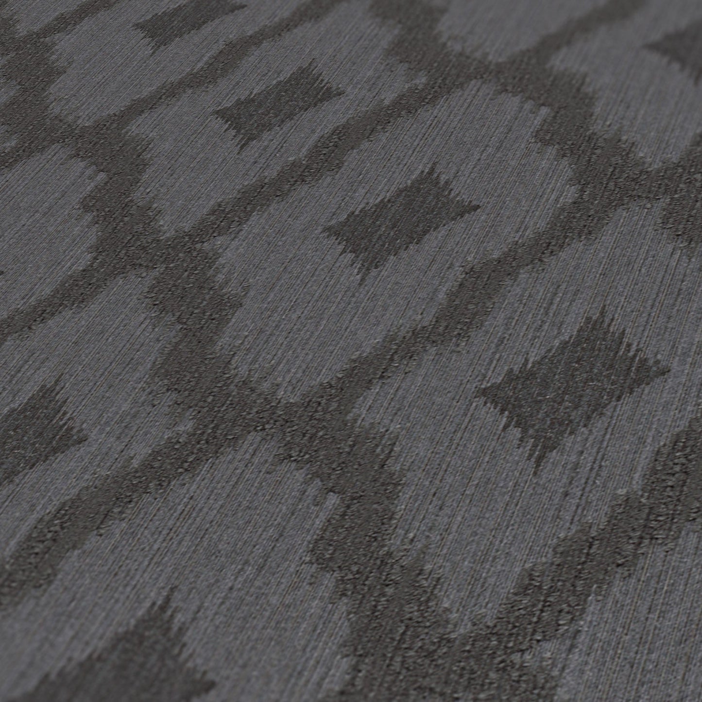 Architects Paper Tessuto 2 Vlies-Textiltapete Grau Schwarz 10,05 m x 0,53 m